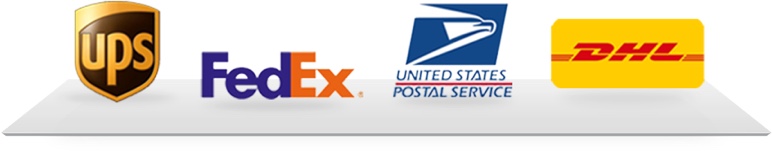 UPS, FedEx, USPS, DHL