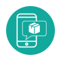 Mobile package app icon