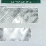 #10 Certified Mail Envelopes